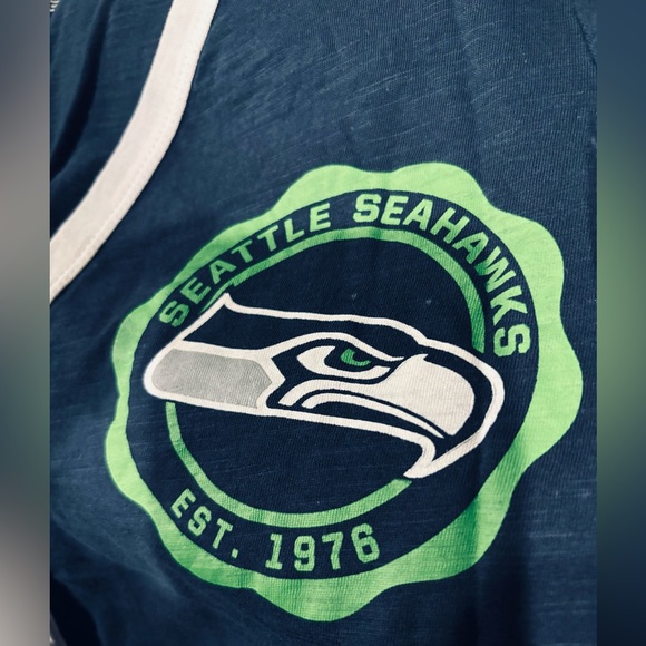Seattle Seahawks long Sleeve Cardi ~MED~ - Picture 9 of 14